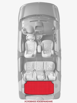 ЭВА коврики «Queen Lux» багажник для Ford Escort Mk3
